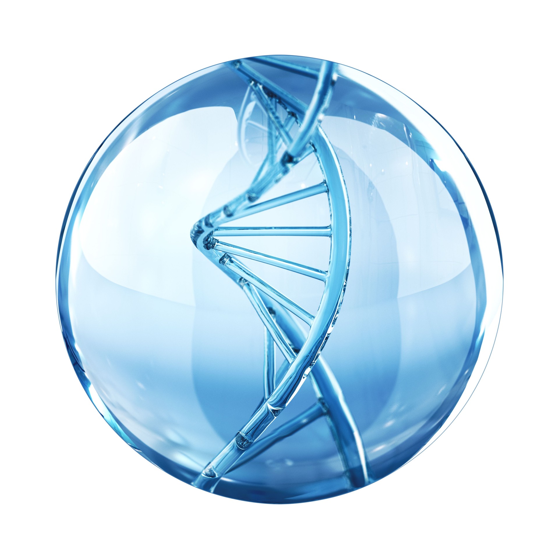 Water Drop with DNA